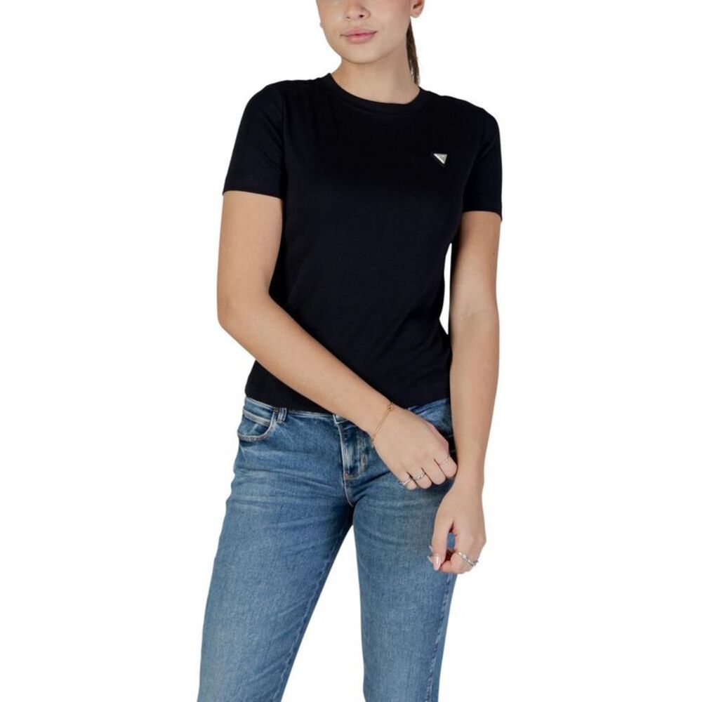Guess Active Black Cotton Women's T-Shirt